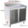 Mueble con cuerpo de guías encimera mural desde 40 cm x 70 fondo