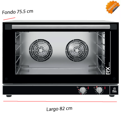 Horno con inversor de giro. RX-604-PLUS H