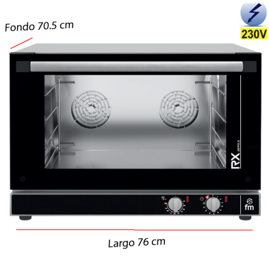Horno panadero por convección eléctrico. RXP 604