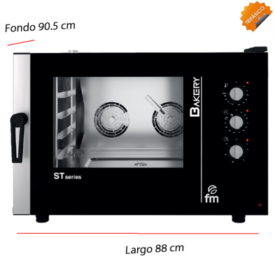 Horno con humificador 4 Bandejas 60x40 STB 604 M