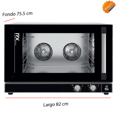 Horno de panaderia con apertura lateral RXL604 Plus