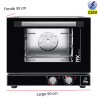 Horno de panadería con un ventilador y 3 bandejas.