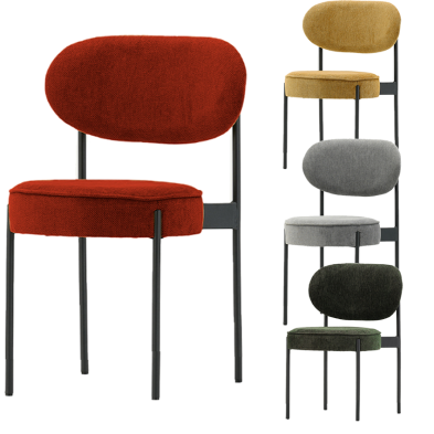 Silla de bar Tapizada para restauración REDAL-S