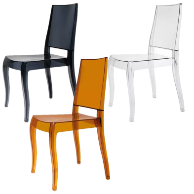 Silla transparente para bar Ankara