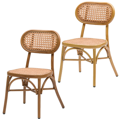 Silla de material trenzado Verdi
