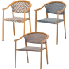 Sillón de aluminio y tejido Attan