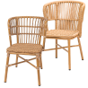 Sillon trenzado para terraza Moa