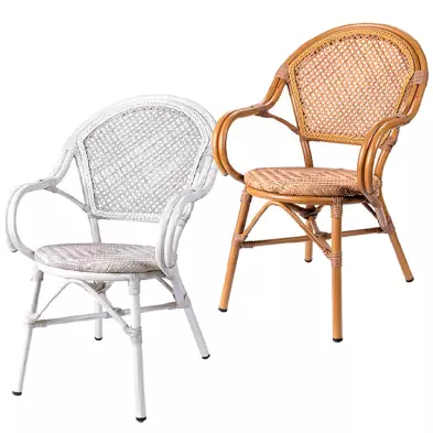 Sillón trenzado estilo ingles Anna