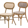 Silla de tela y aluminio Ider
