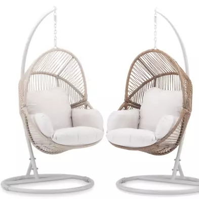 Sillon colgante y balancin Bird