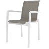 Sillón Sanlúcar apilable color blanco