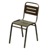 Silla industrial Galisteo para terraza.