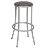 Taburete alto con asiento Compact.