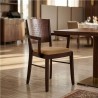 Silla Liver de madera de haya con reposabrazos | Hosdecora