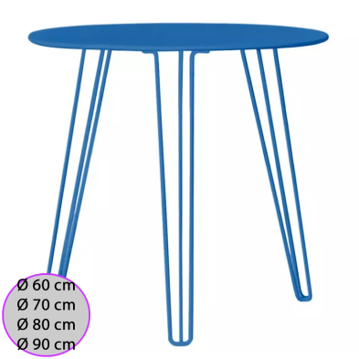 Mesa Heladería azul BALEAR