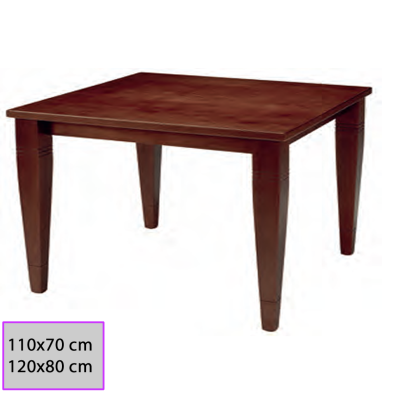 Mesa Com rectangular de madera