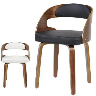 Sillon Loa para restaurante en madera y tapizado