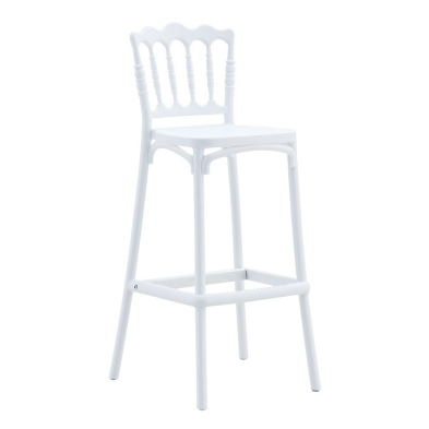 Taburete Wed blanco para banquetes