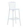 Taburete Wed  blanco para eventos