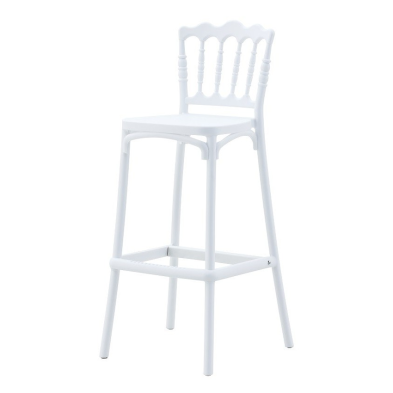 Taburete Wed blanco para banquetes
