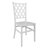 Silla Tren blanco para catering y eventos
