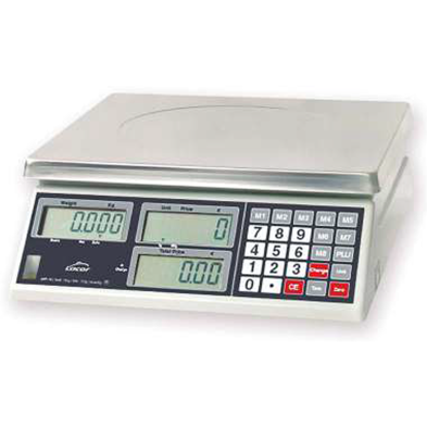 Báscula profesional electrónica Lacor 61716 de 15 kg con plataforma inoxidable