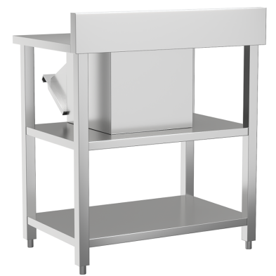 Mueble cafetero de 150 cm para barra de bar y cafetería