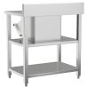 Mueble cafetero largo de 2 metros para restaurante