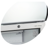 Expositor refrigerado FS60CP con dos estantes y luz LED