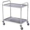 Carro de Servicio Inox 2 Baldas 86 cm