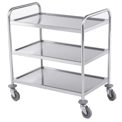 Carro de acero inox para servicio