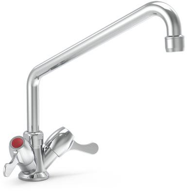 Grifo de fregadero para cocinas con caño giratorio