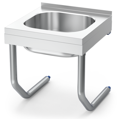 Fregadero colgante de una poza en Acero Inox