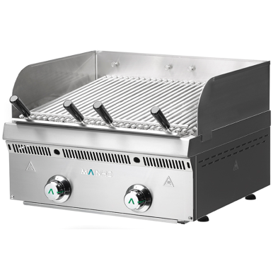 Barbacoa a gas Inox-Varillas 60x55 cm -PBV-60
