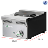 Cocina electrica 1 fuego 2.6 Kw Fondo 50 cm