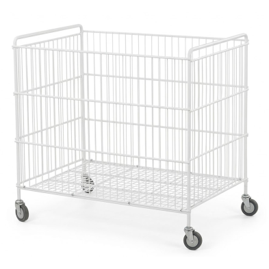 Carro para lavanderia de rejilla 115L