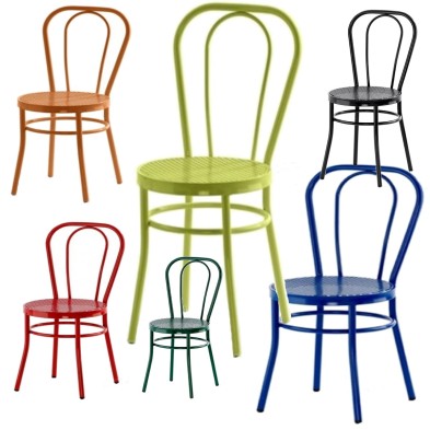 Silla de Bar en acero Pintado ISDIDO1