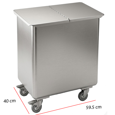 Carro de ingredientes con tolva