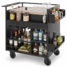 Carro para bebidas en acero 19-P90930