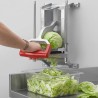 Cortadora de frutas y verduras en pared