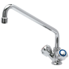 Grifo alto para fregadero con caño alto