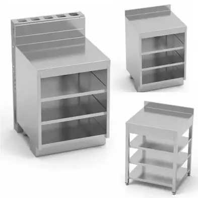 Mesa preparacion cócteles encimera lisa
