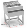 Modulo cuba hielo cocteleria con bastidor LCH-70+