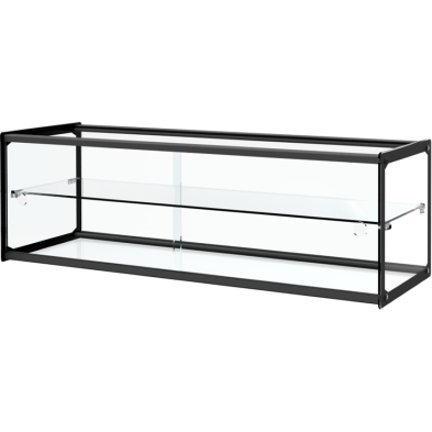Vitrina neutra XCZ-71L con puertas correderas traseras de metacrilato