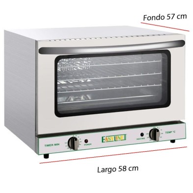 Horno de convección profesional Easyline FD21 de 21 litros