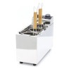 Cocedor de pasta profesional de 4 litros con dos cestas de acero inoxidable