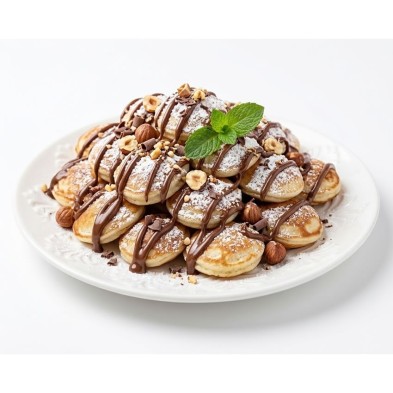 Máquina eléctrica para preparar 25 mini tortitas tipo poffertjes