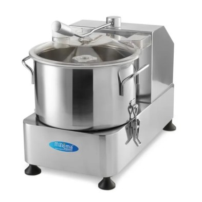 Cutter de cocina de 6 litros con cuba de acero inoxidable