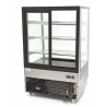 Puertas correderas traseras para acceder al interior de la vitrina refrigerada