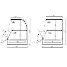 Expositor grupo remoto 6 Cubetas GN 1/3 VIRMARF